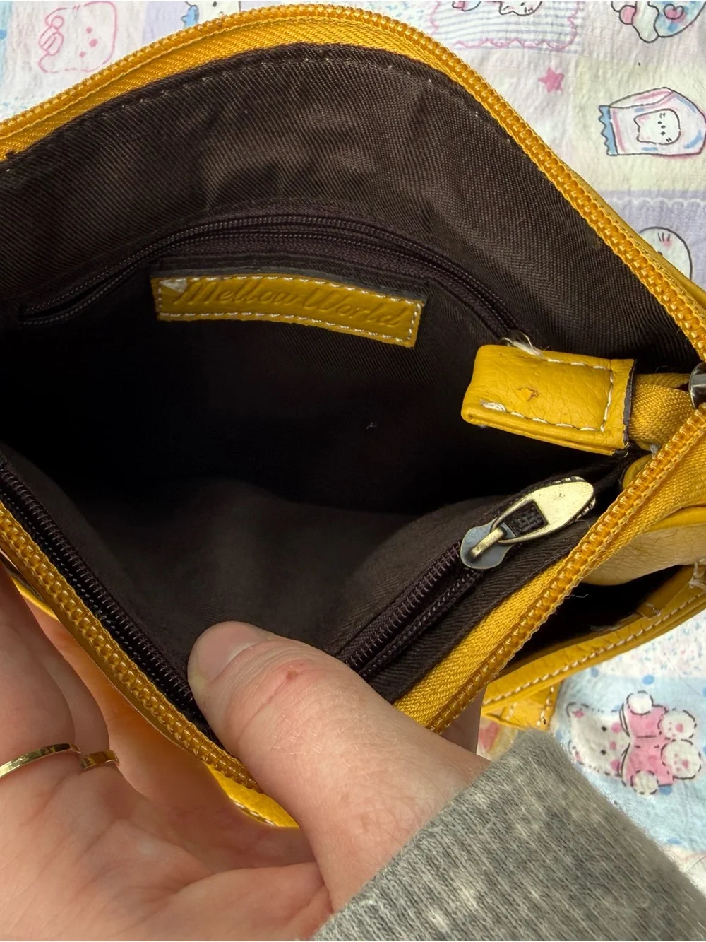Mellow World Mustard Yellow Women's Crossbody Bag